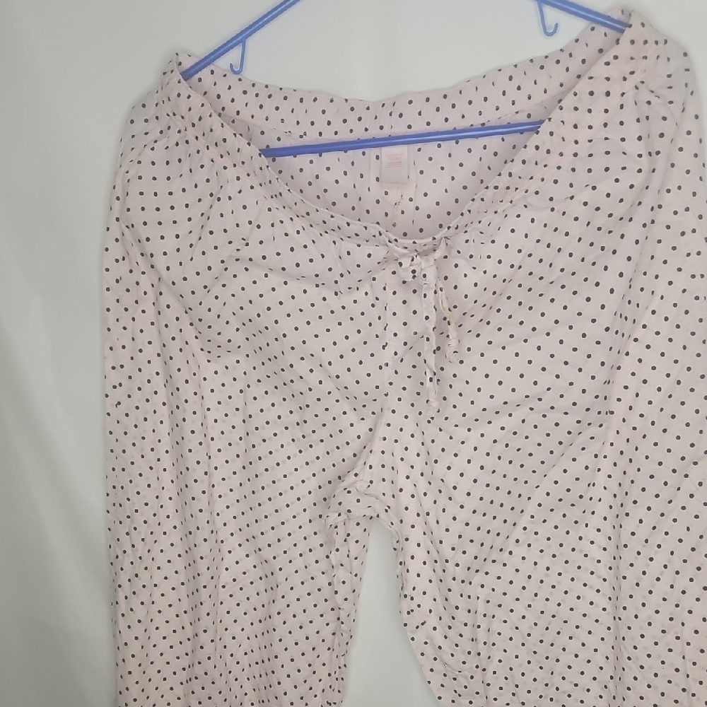 Polka Dot Women's Pants Pjs Victoria Secret